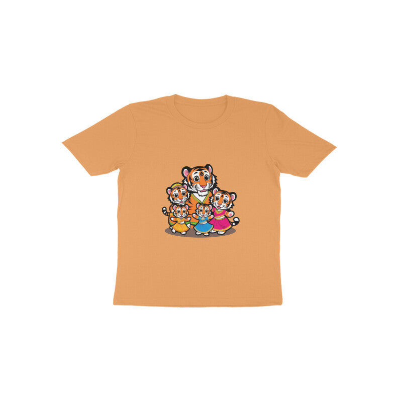 Drip SquadX Kids Indian Tiger Family T-shirt