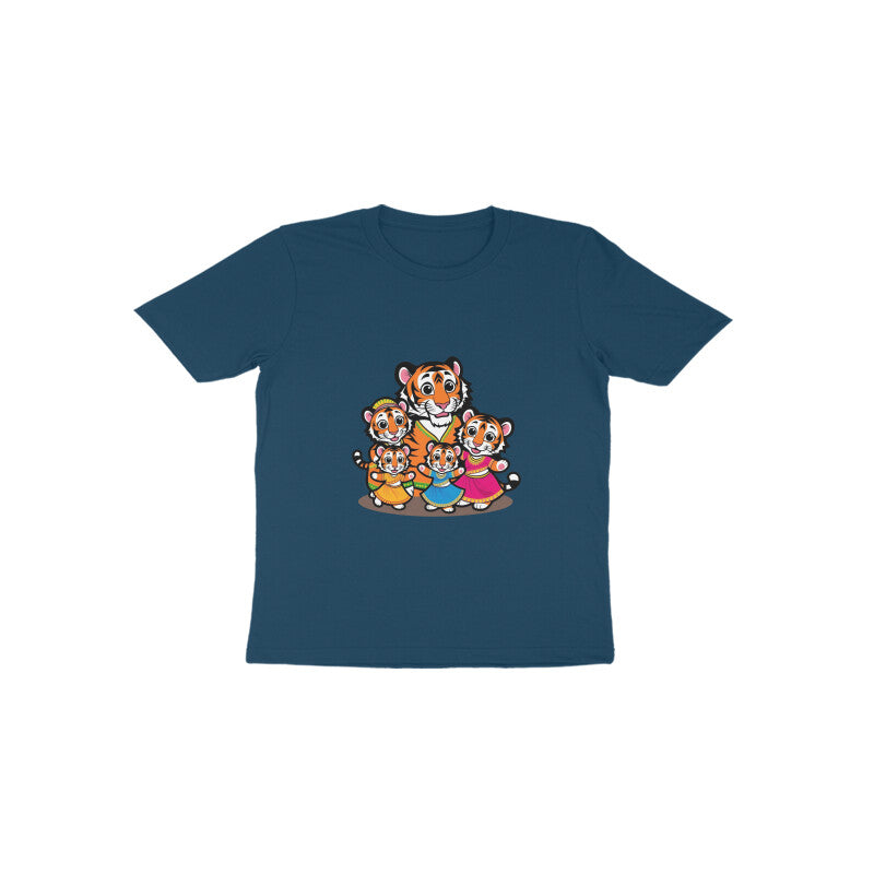 Drip SquadX Kids Indian Tiger Family T-shirt