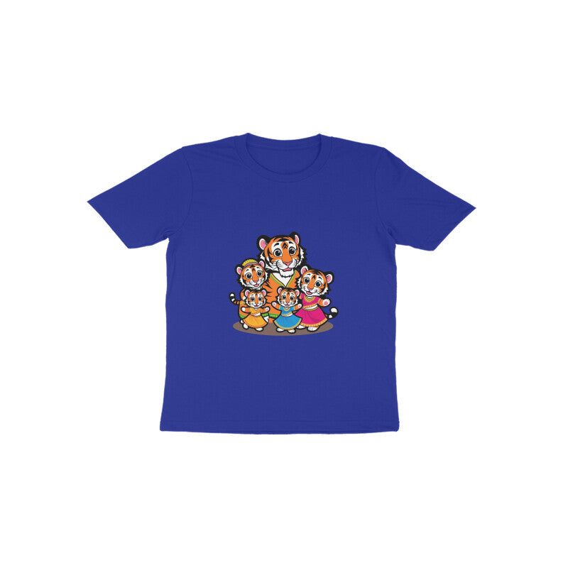 Drip SquadX Kids Indian Tiger Family T-shirt