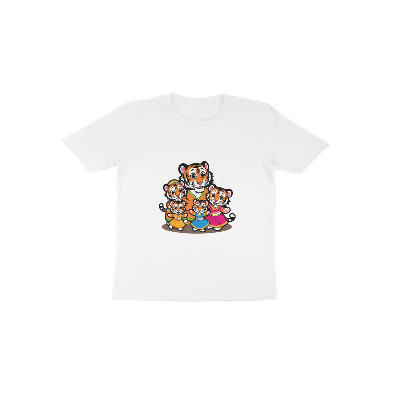 Drip SquadX Kids Indian Tiger Family T-shirt