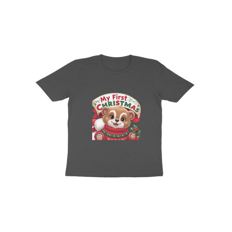 Drip SquadX Kids First Christmas Panda T-shirt
