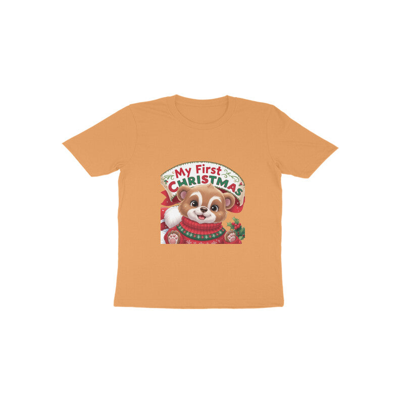 Drip SquadX Kids First Christmas Panda T-shirt