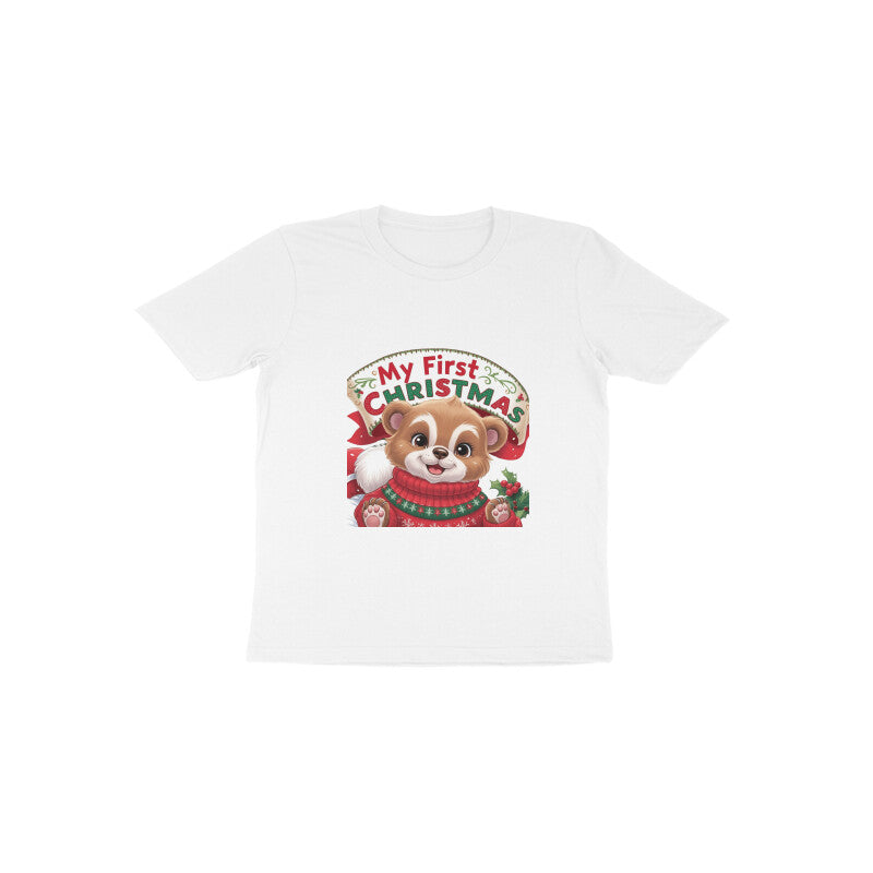 Drip SquadX Kids First Christmas Panda T-shirt