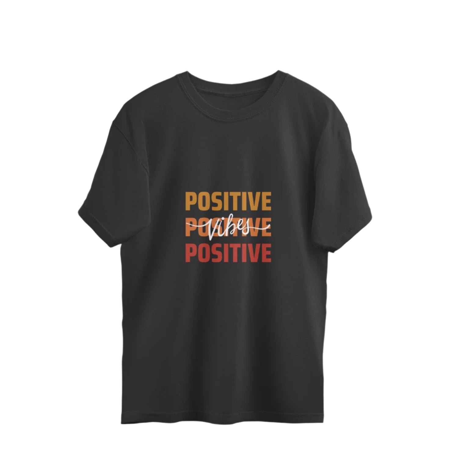 Drip SquadX Women Positive Vibe Oversize Tshirt