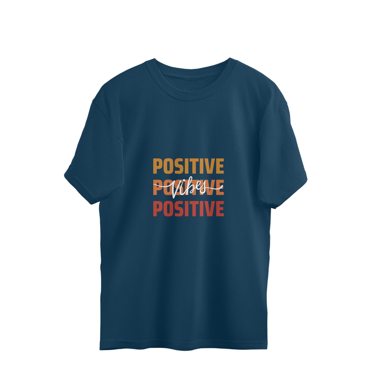 Drip SquadX Women Positive Vibe Oversize Tshirt