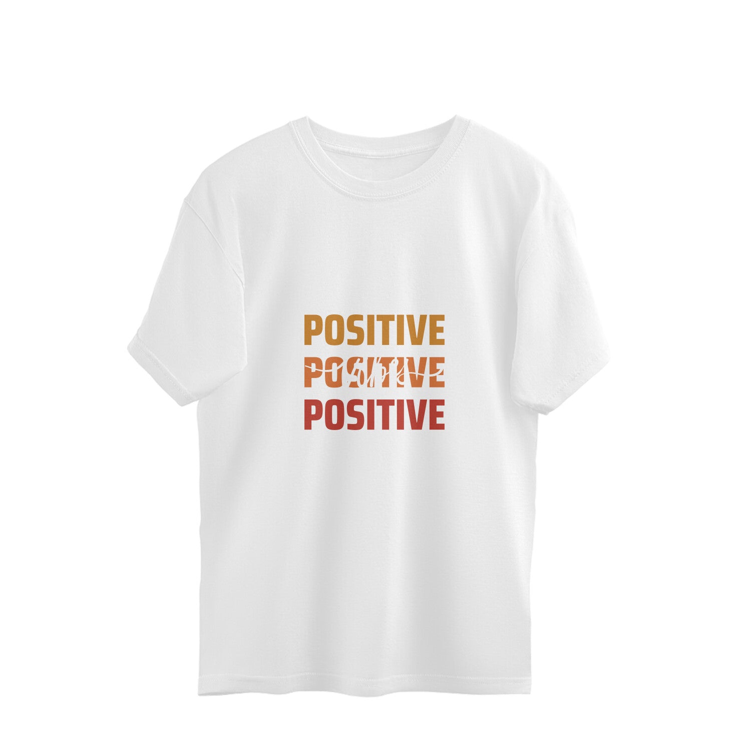 Drip SquadX Women Positive Vibe Oversize Tshirt