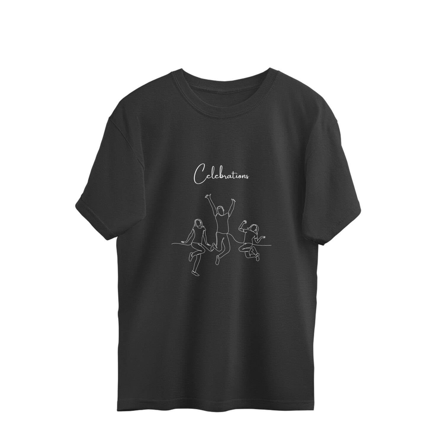 Drip SquadX Women Celebration Oversized Tshirt