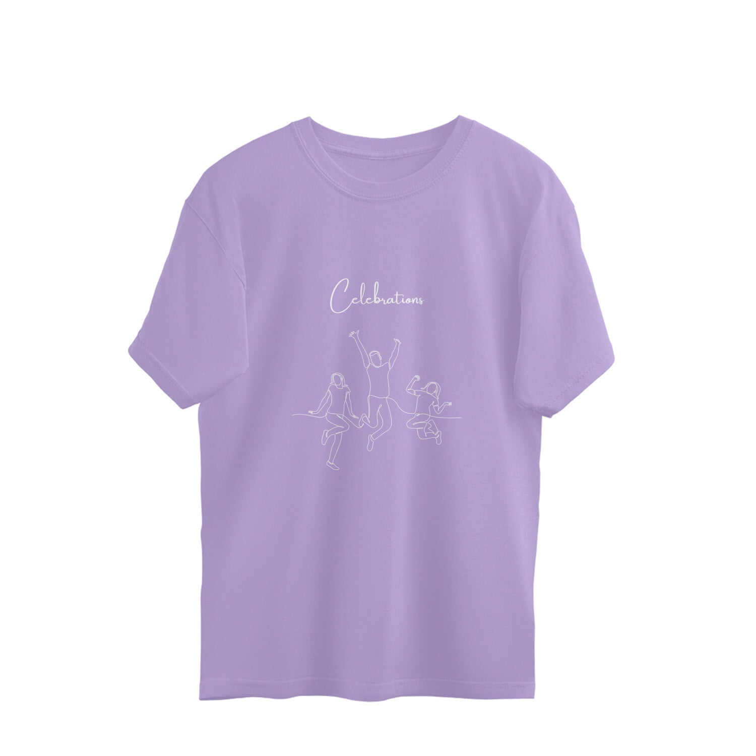Drip SquadX Women Celebration Oversized Tshirt