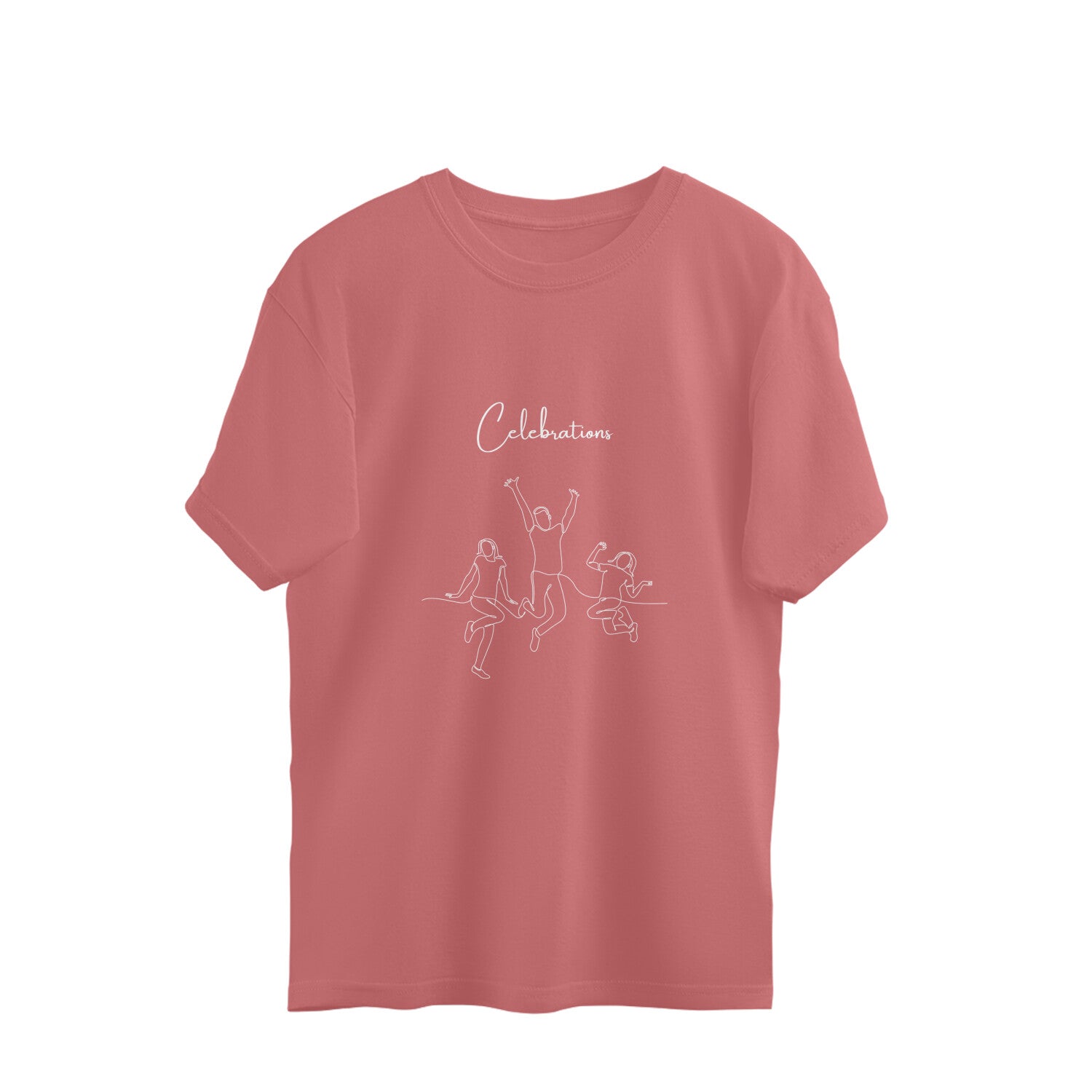 Drip SquadX Women Celebration Oversized Tshirt