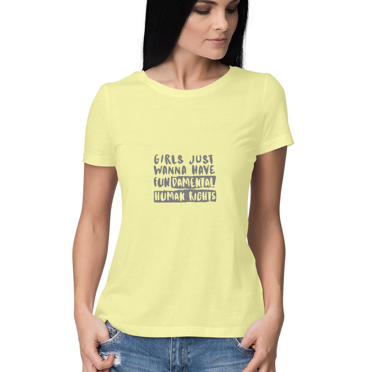 Drip SquadX Women funDAMENTA RIGHTS Tshirt