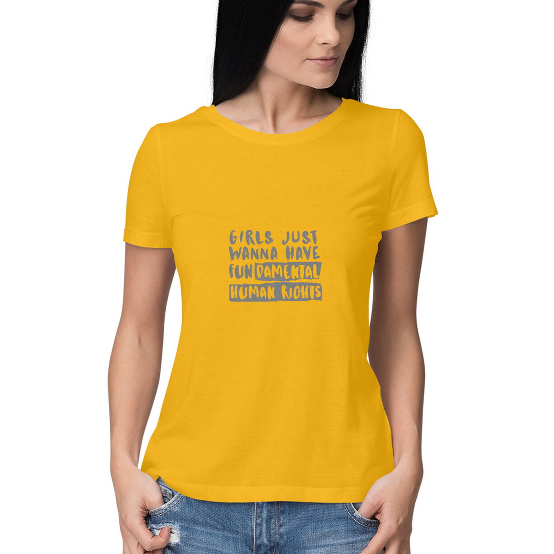 Drip SquadX Women funDAMENTA RIGHTS Tshirt