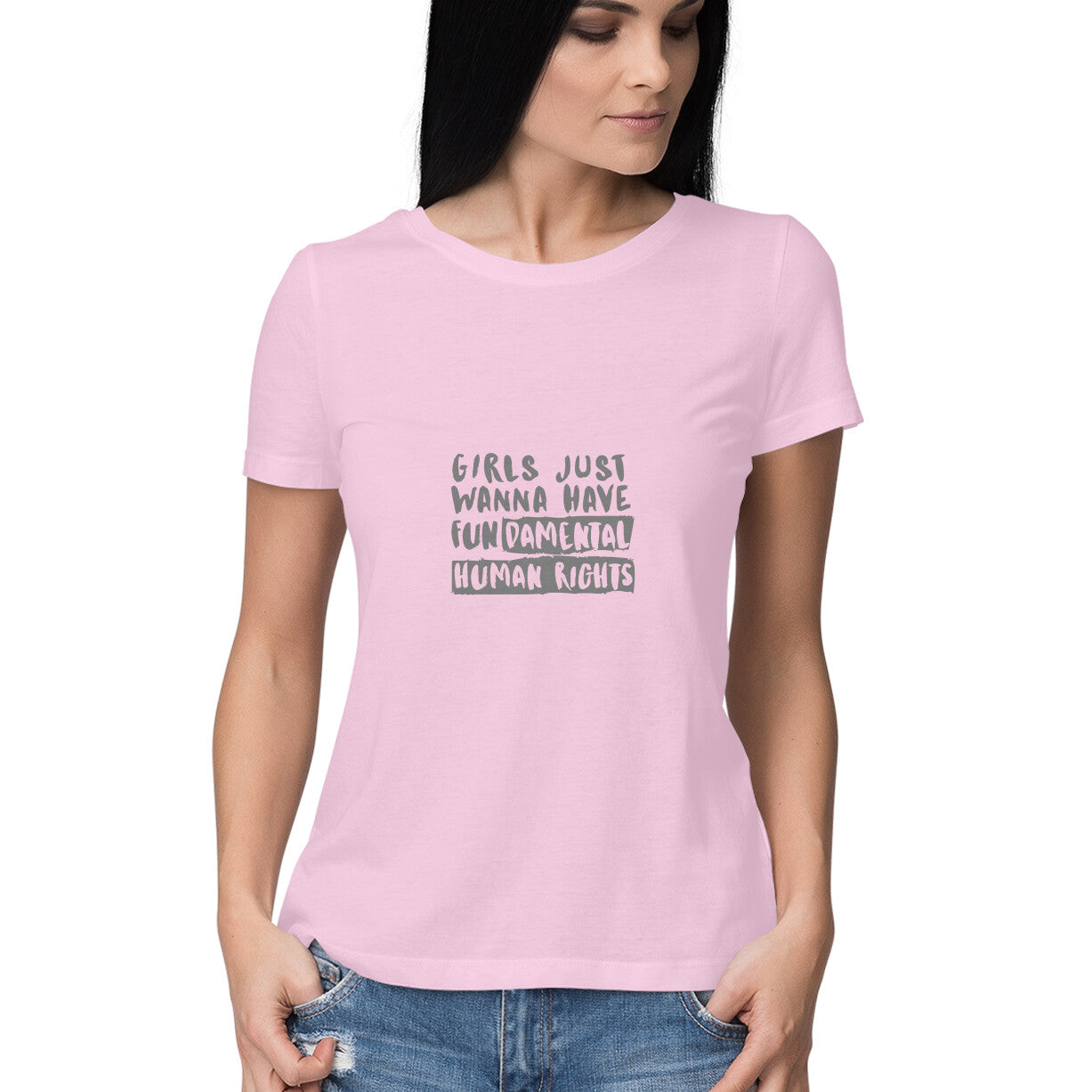 Drip SquadX Women funDAMENTA RIGHTS Tshirt