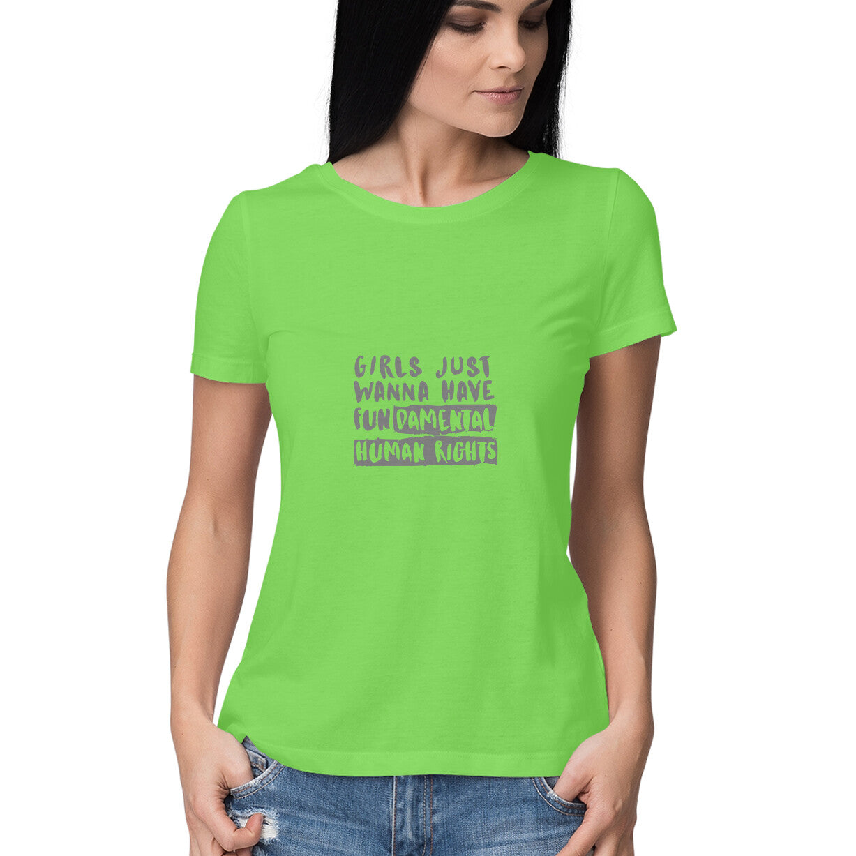 Drip SquadX Women funDAMENTA RIGHTS Tshirt