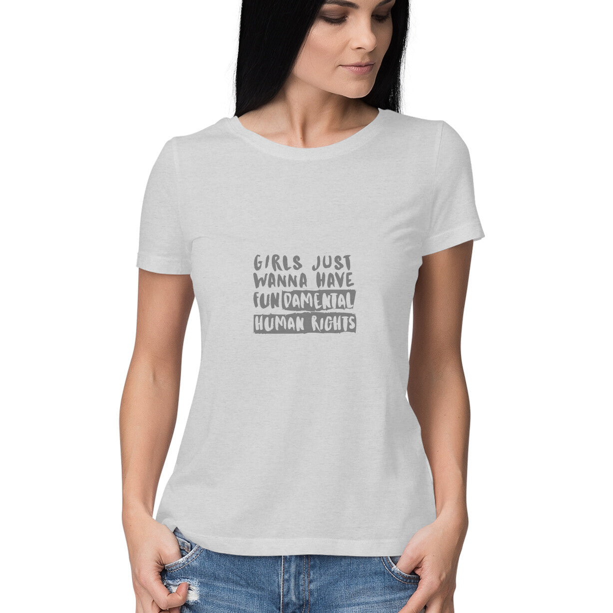 Drip SquadX Women funDAMENTA RIGHTS Tshirt
