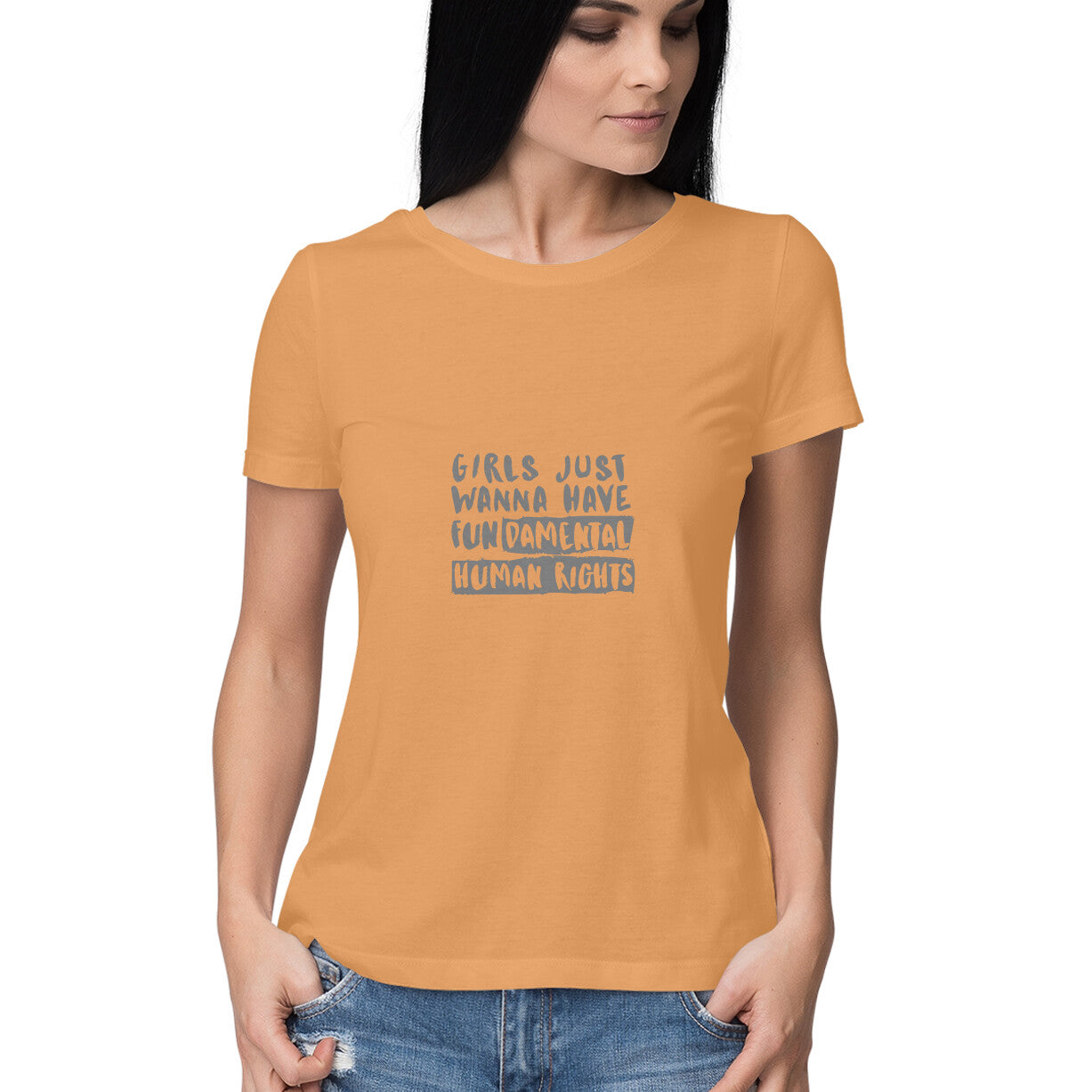 Drip SquadX Women funDAMENTA RIGHTS Tshirt