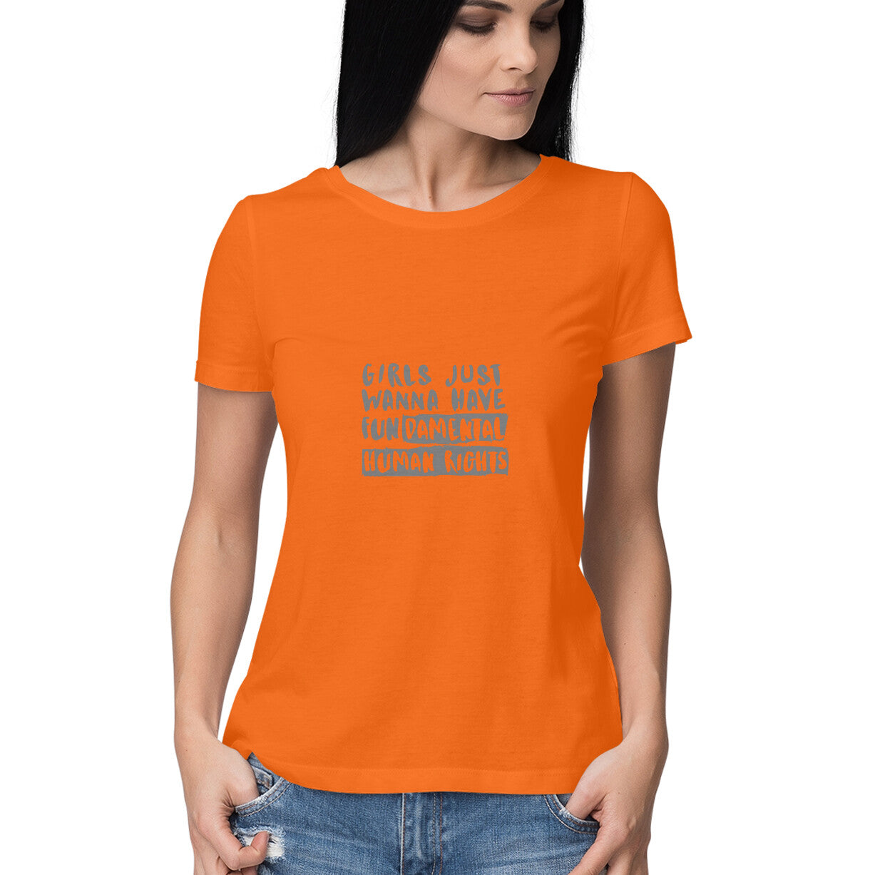 Drip SquadX Women funDAMENTA RIGHTS Tshirt