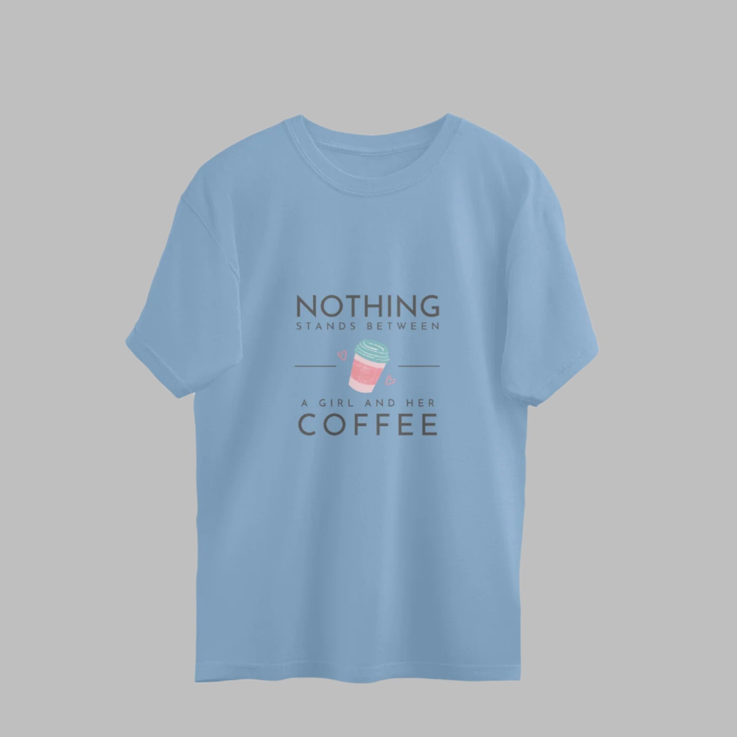 Drip SquadX Women Coffee Oversize Tshirt