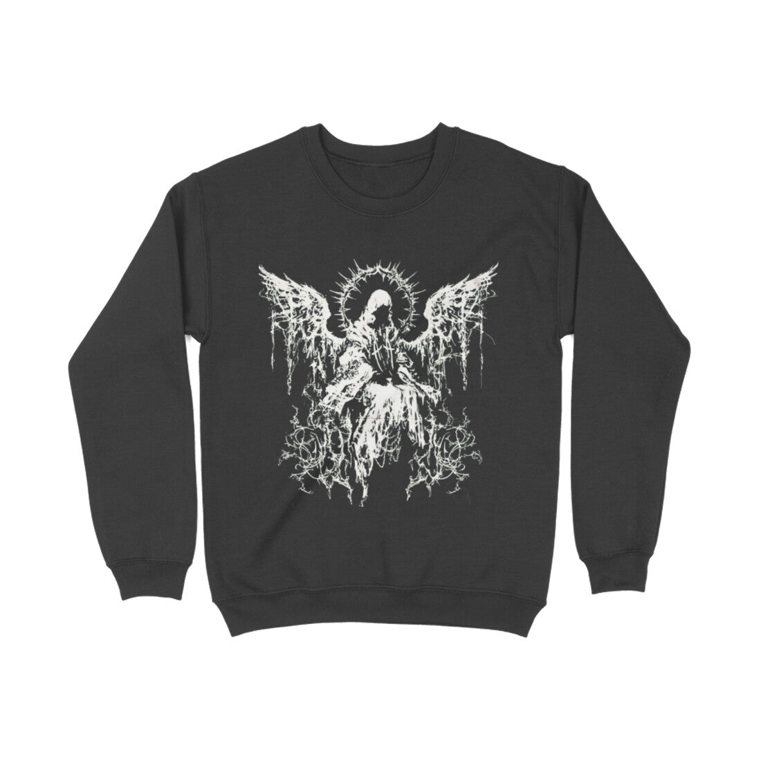 Drip SquadX Unisex Gothic Angel Sweatshirt