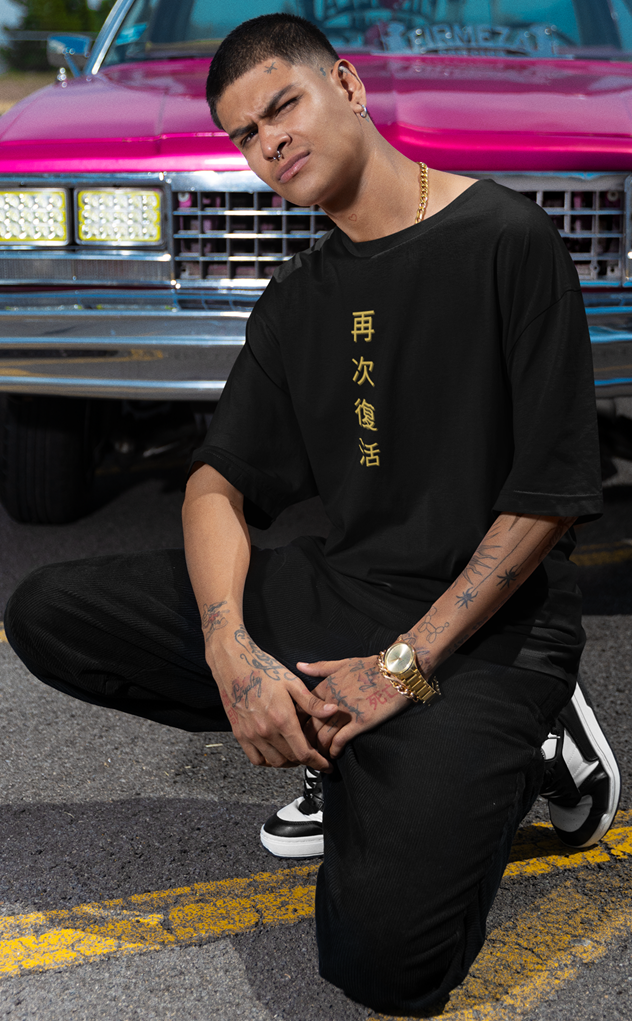 DripSquadx Phoenix Risen Unisex Oversized T-Shirt