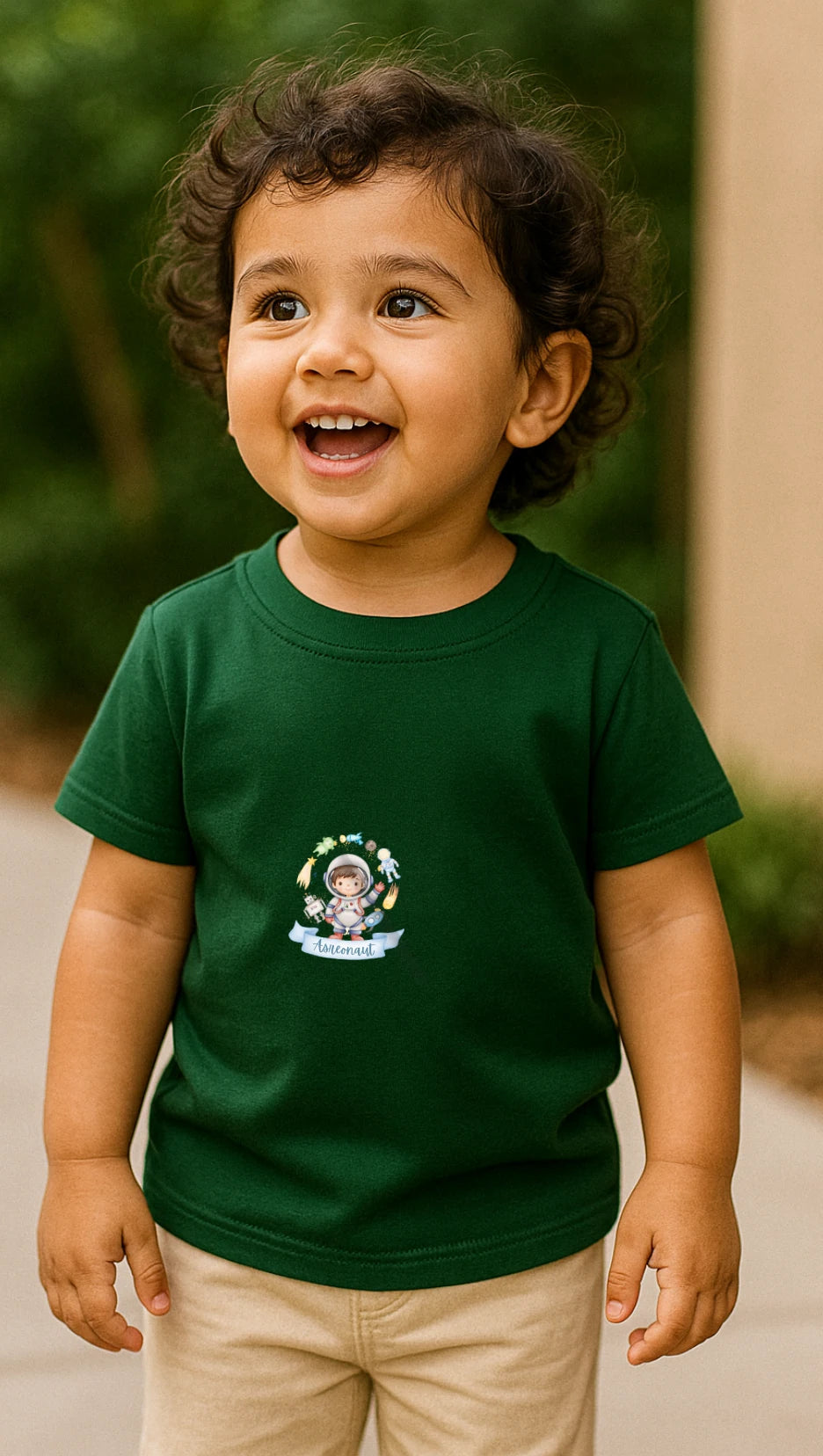 Toddler's Astronaut Premium Cotton Tshirt