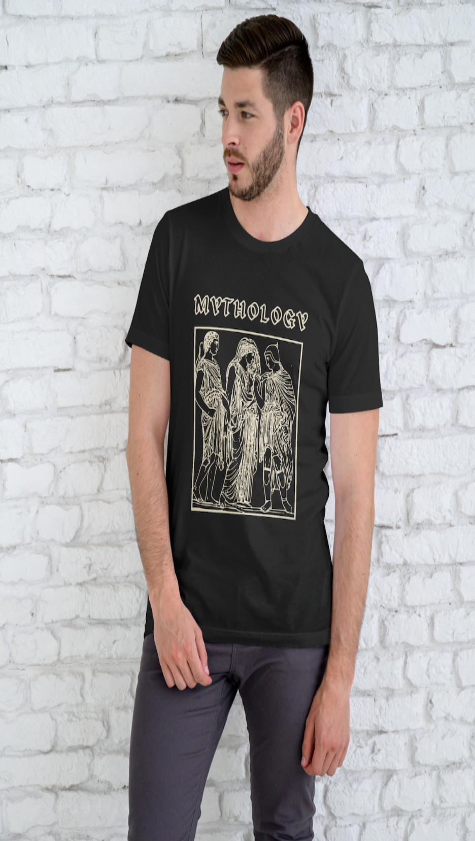 Drip SquadX Mythology oversized relaxed fit T- Shirt