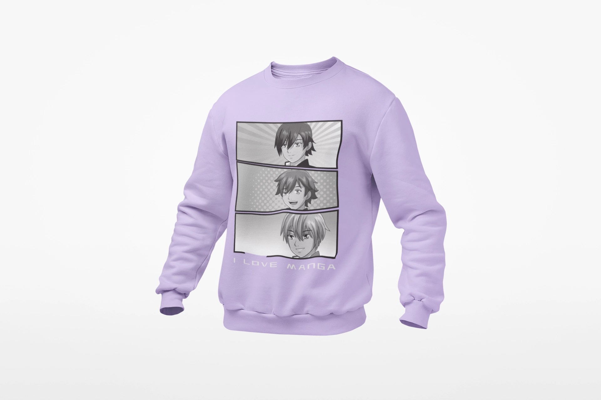 Drip Squadx I Love Manga Sweatshirt