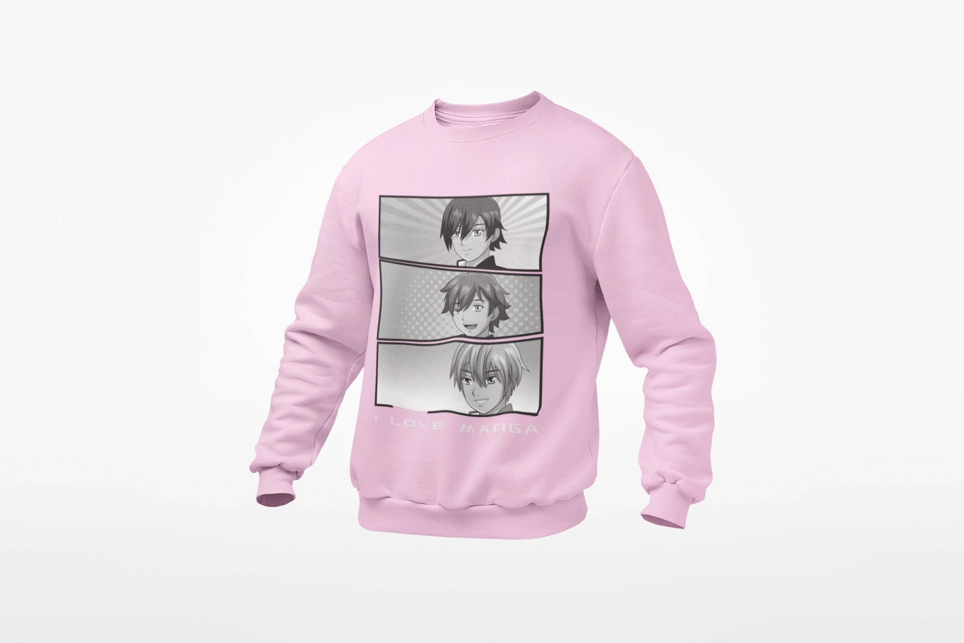 Drip Squadx I Love Manga Sweatshirt