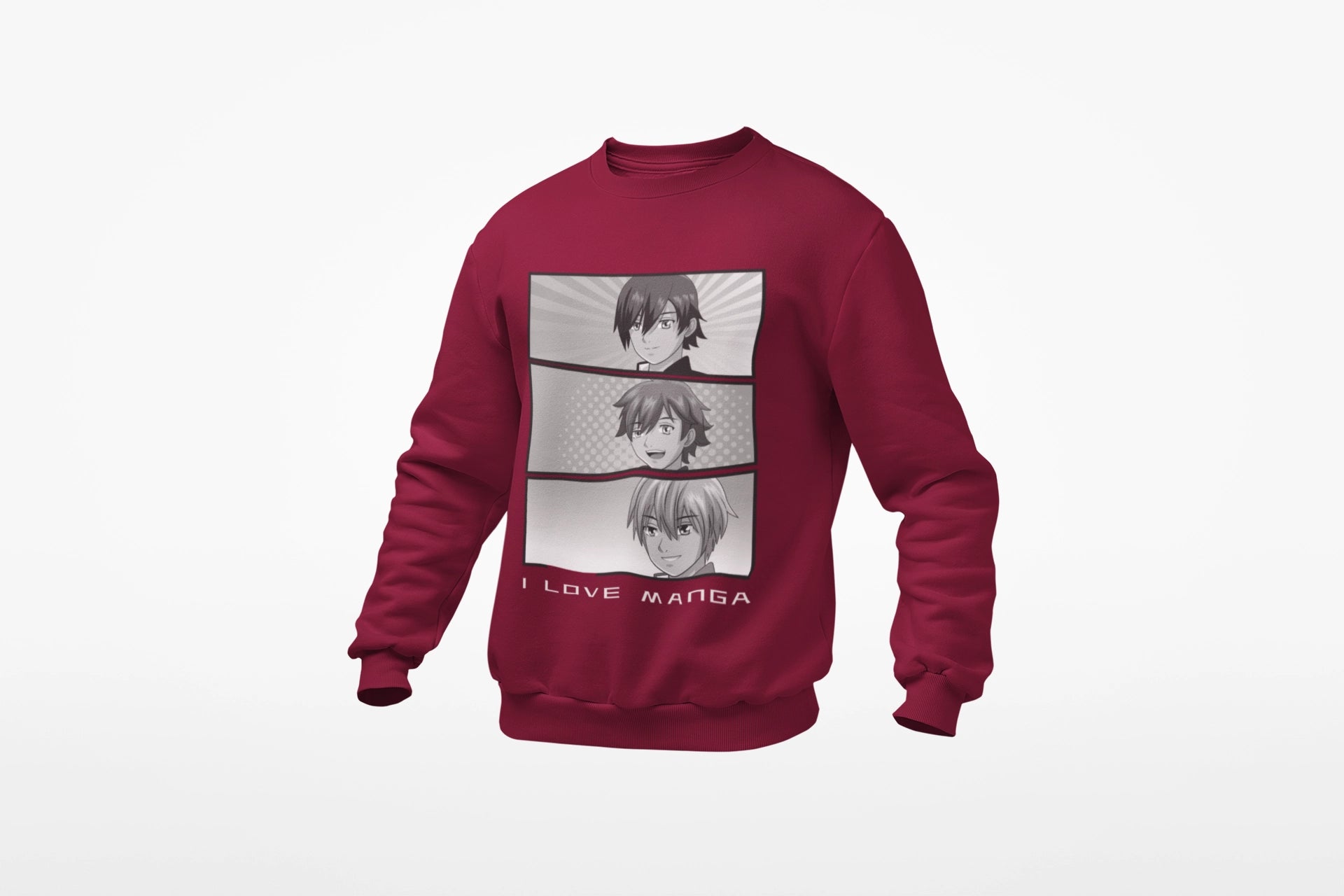 Drip Squadx I Love Manga Sweatshirt