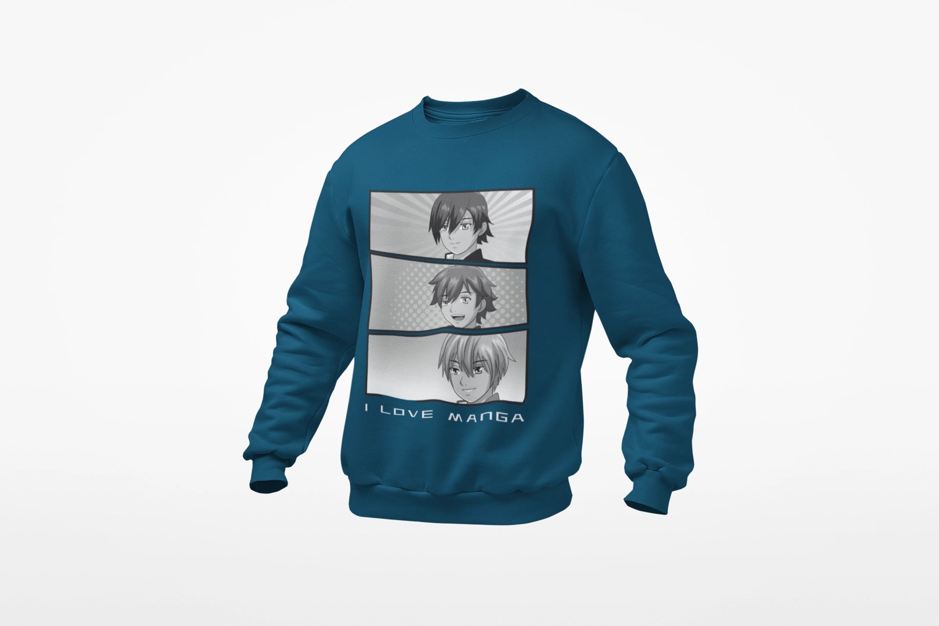 Drip Squadx I Love Manga Sweatshirt