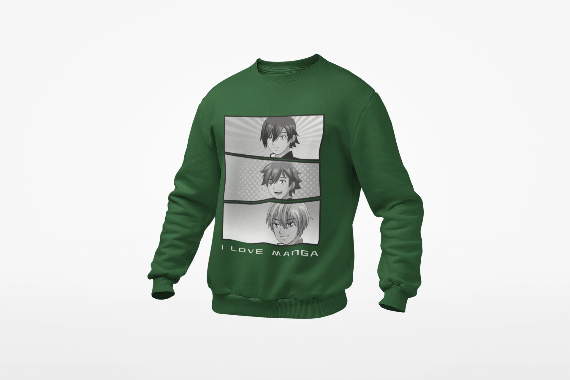 Drip Squadx I Love Manga Sweatshirt