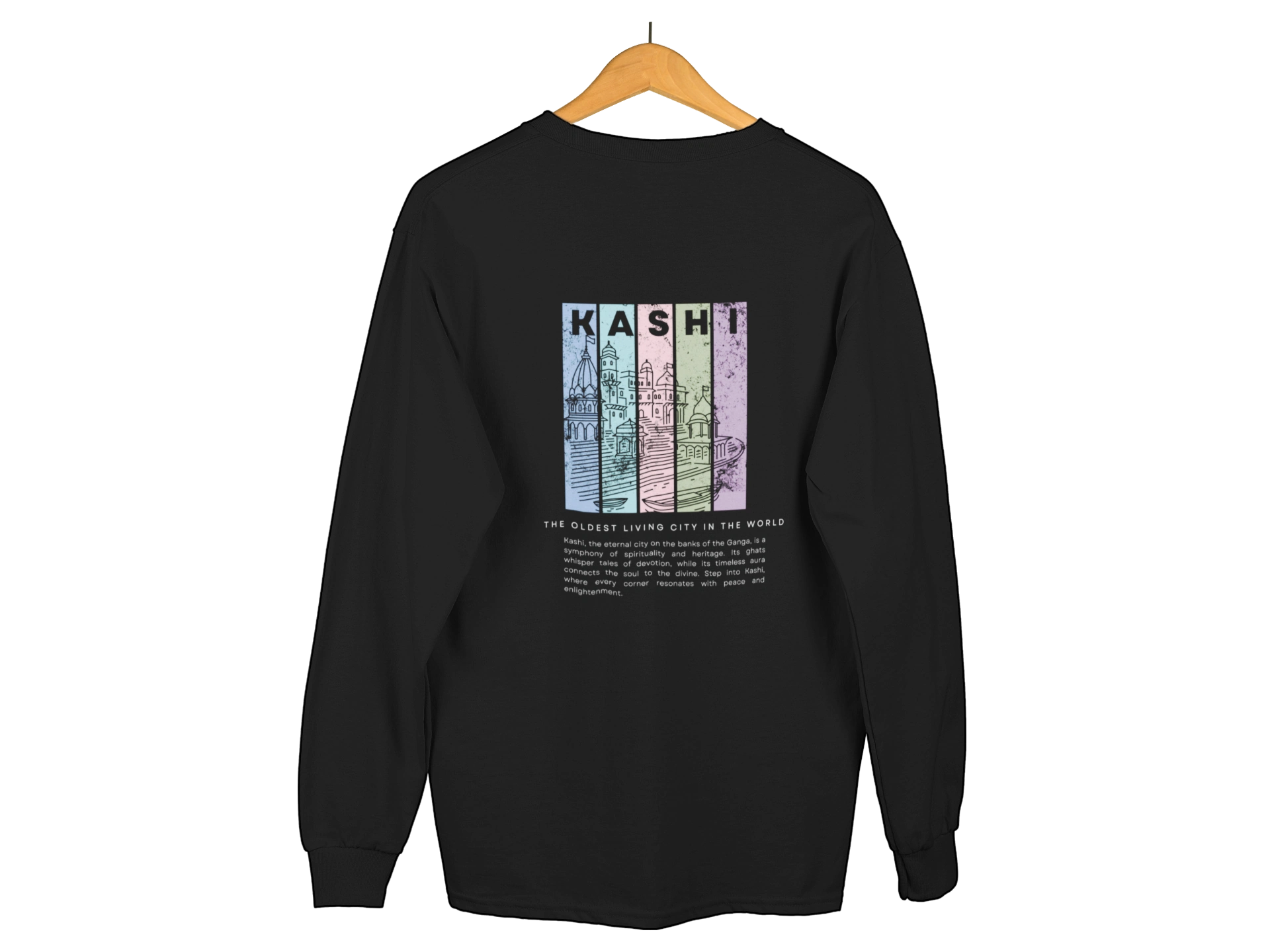 Drip SquadX Unisex Sweatshirt KASHI The Oldest City