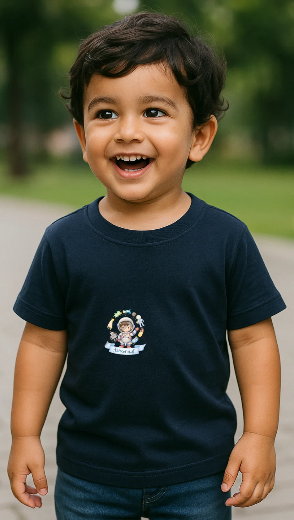 Toddler's Astronaut Premium Cotton Tshirt