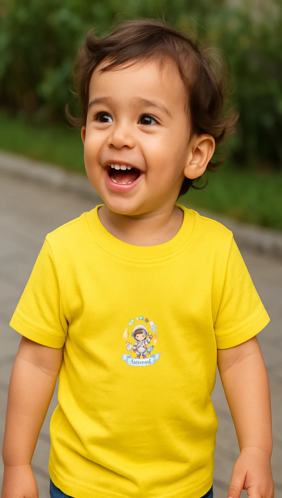 Toddler's Astronaut Premium Cotton Tshirt