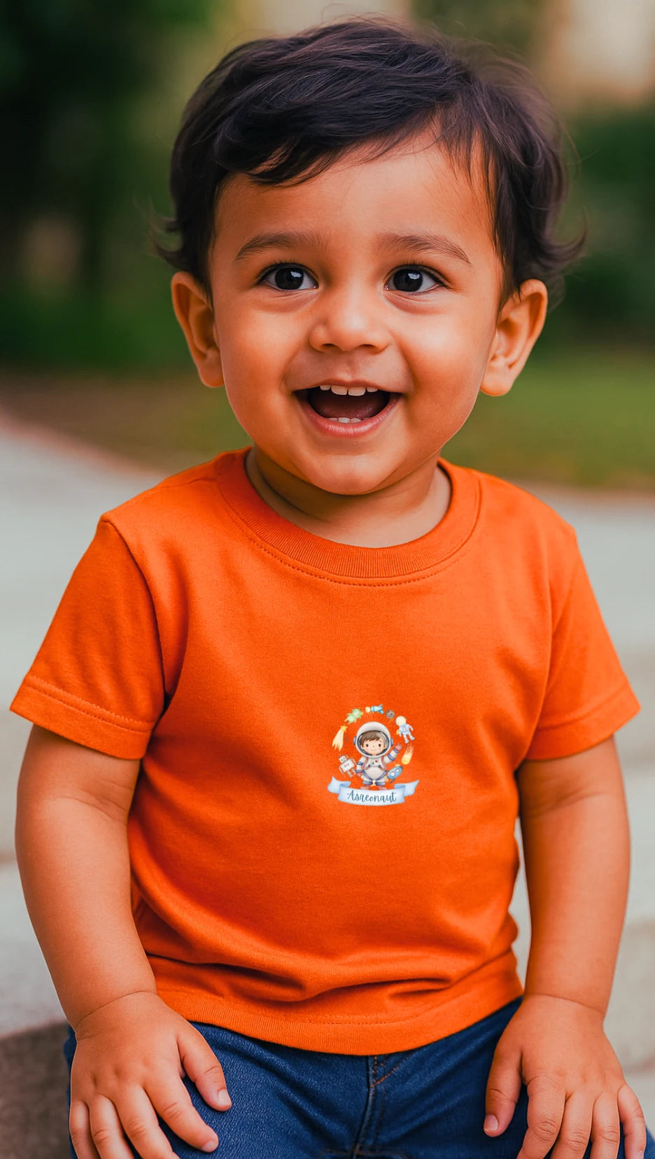 Toddler's Astronaut Premium Cotton Tshirt