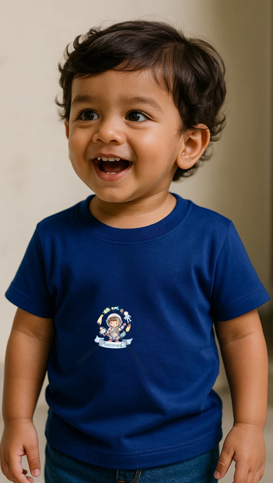 Toddler's Astronaut Premium Cotton Tshirt