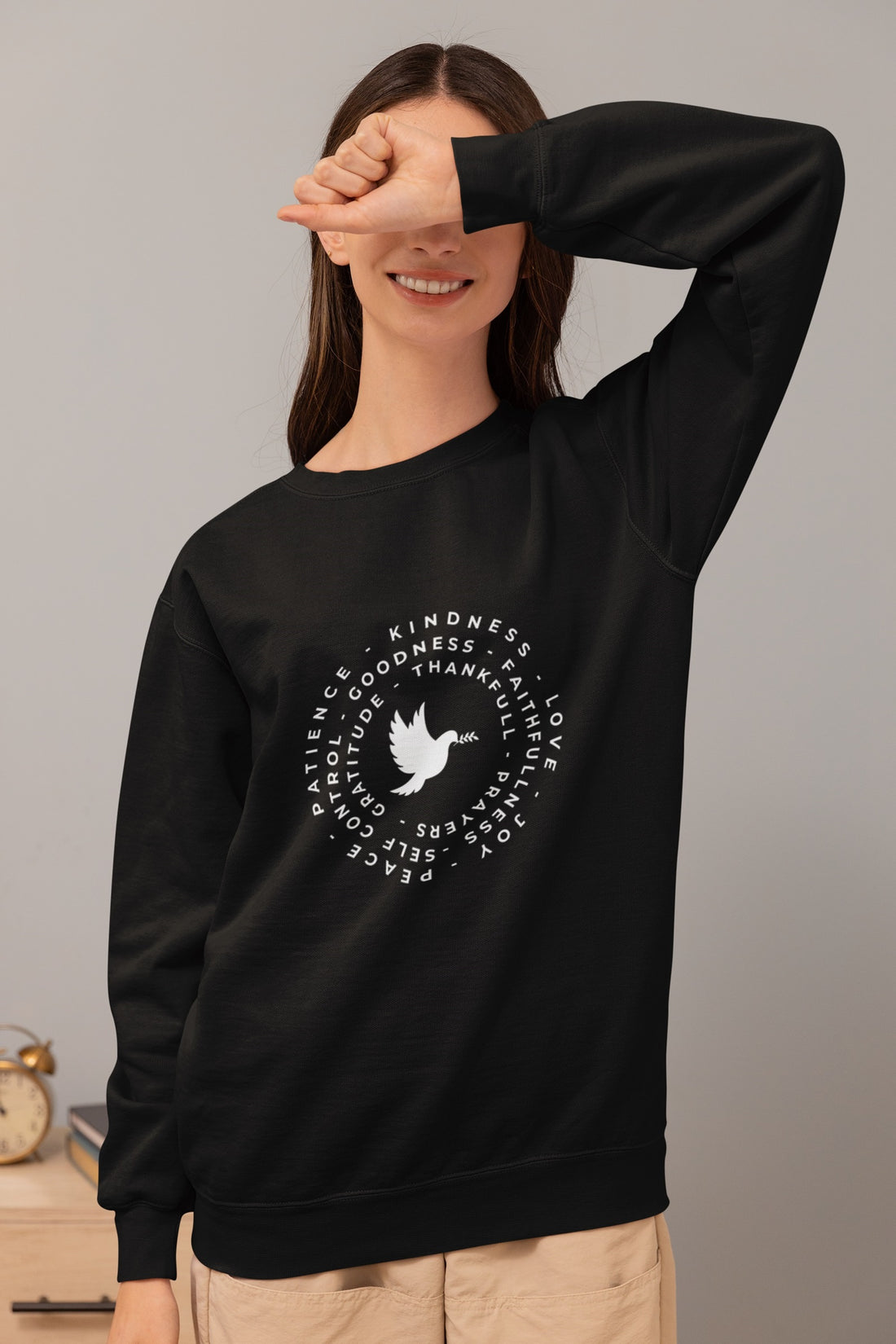 Peace & Kindness Unisex 320 GSM Cotton Sweatshirt