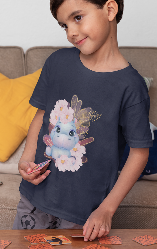 Drip SquadX Kids Hippo Tshirt
