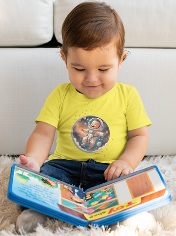 Drip SquadX Toddle Reach for the Stars with Our Adorable Astronaut T-Shirt!