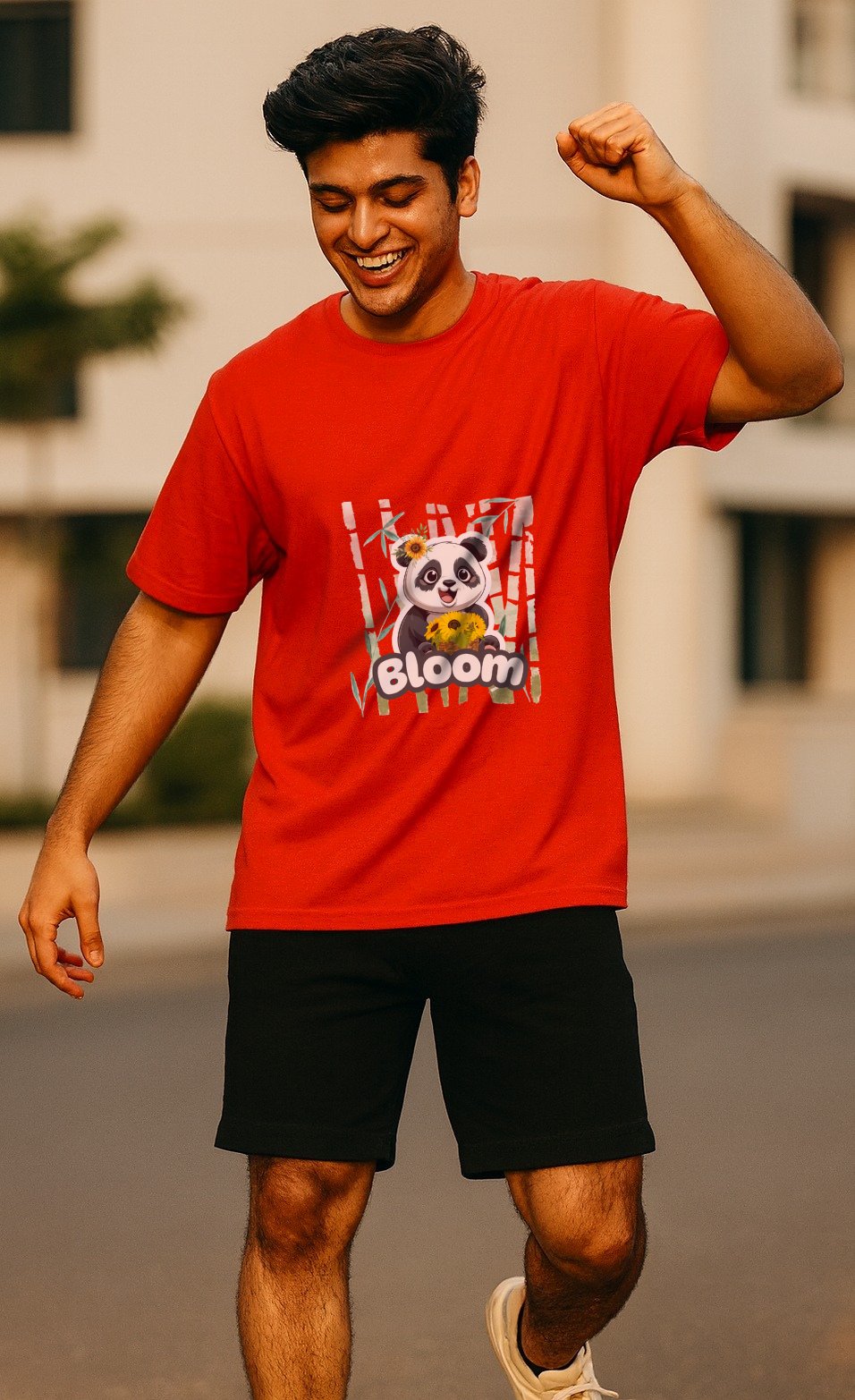 Panda Tee | Eco Essential Drop – DripSquadX
