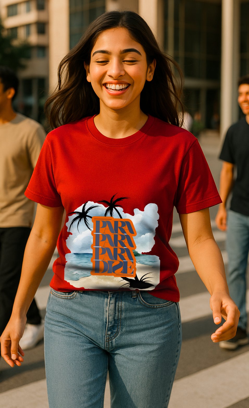 Paradise Tee | Eco Essential Drop – DripSquadX