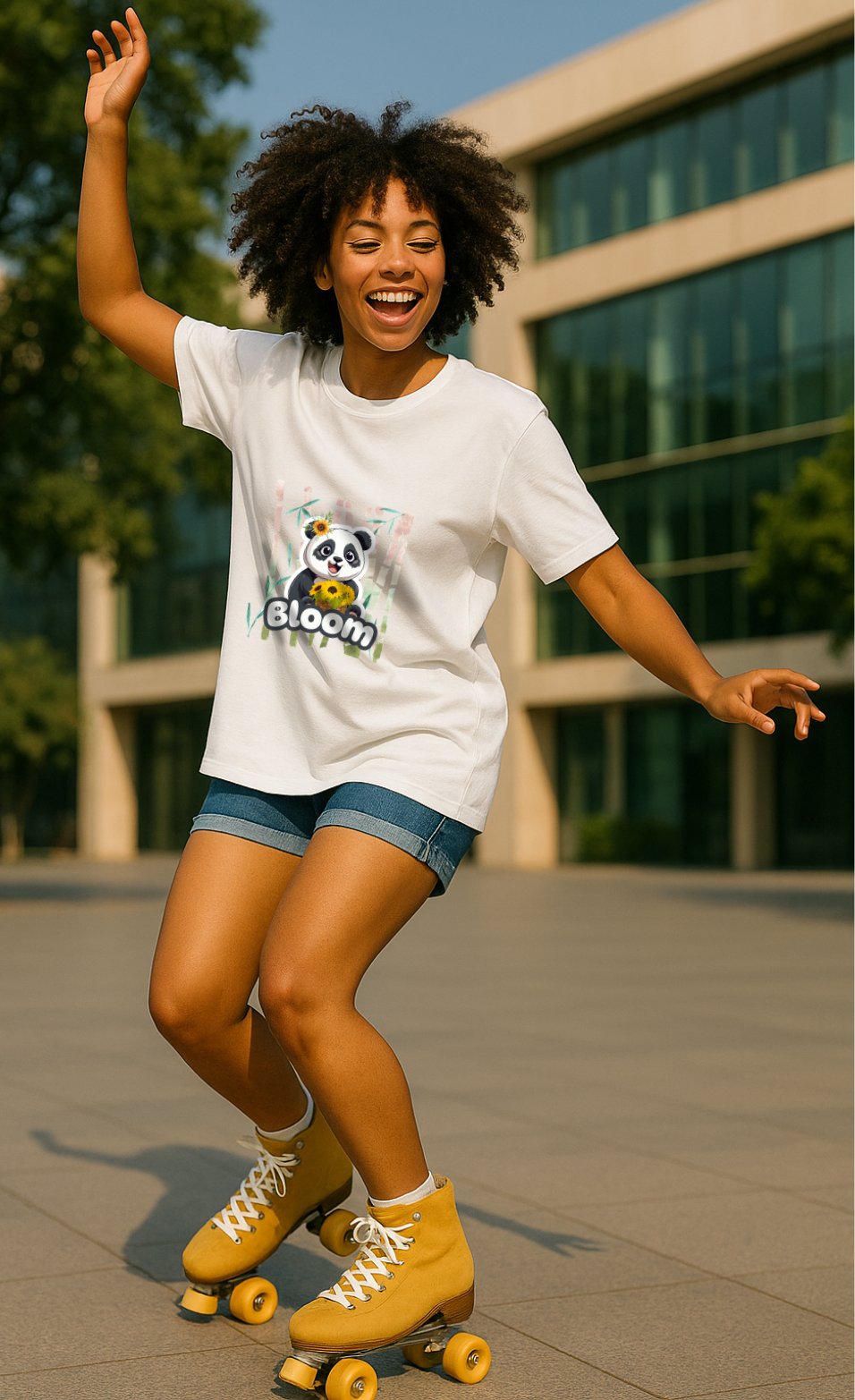 Panda Tee | Eco Essential Drop – DripSquadX