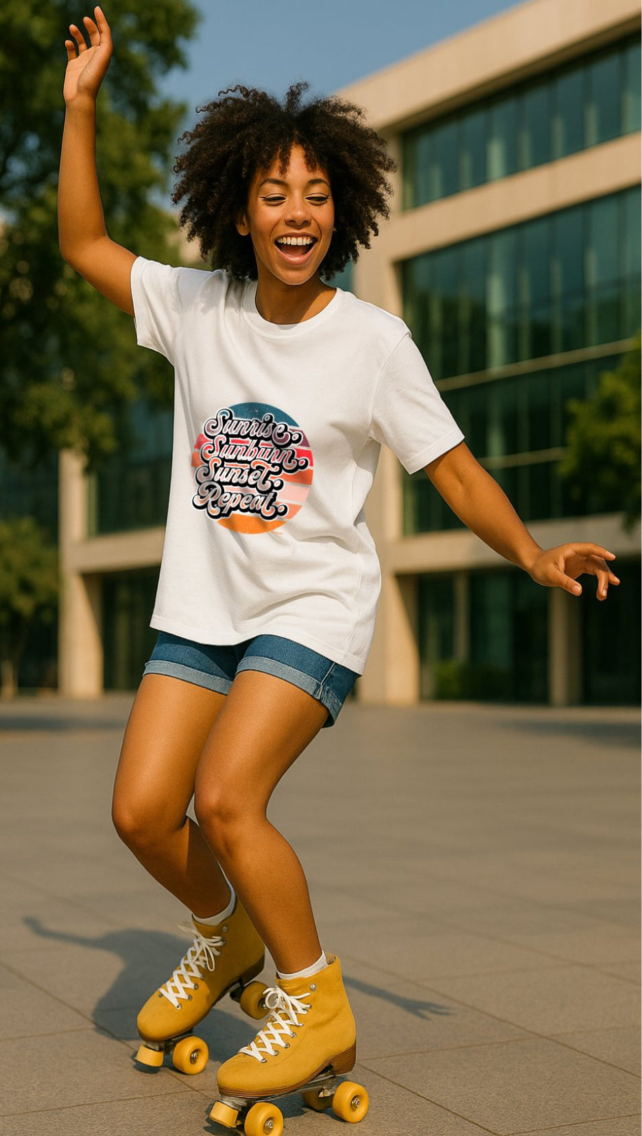 Sunrise Tee | Eco Essential Drop – DripSquadX