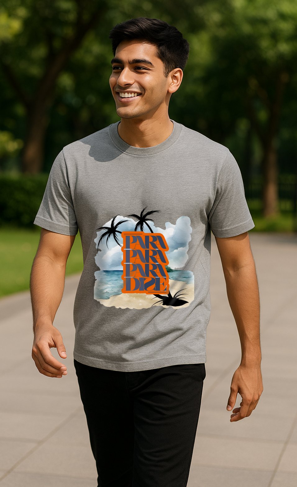 Paradise Tee | Eco Essential Drop – DripSquadX
