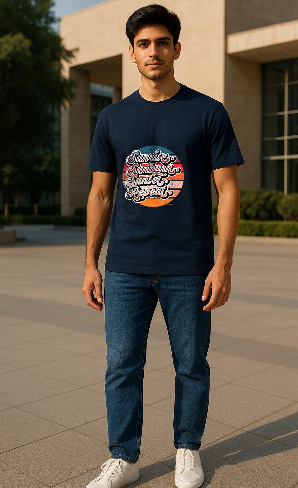Sunrise Tee | Eco Essential Drop – DripSquadX