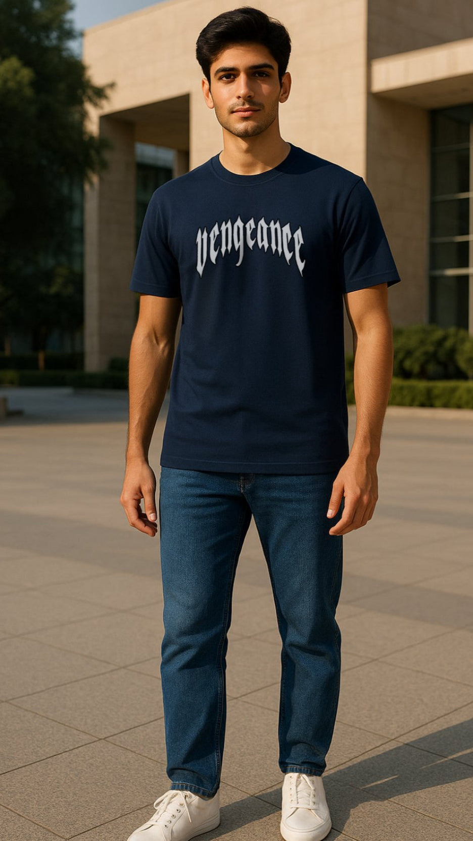 Vengeance Tee | Eco Essential Drop – DripSquadX