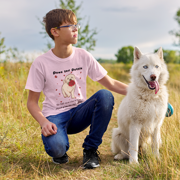 Drip SquadX Kids Paw and Petals Tshirt