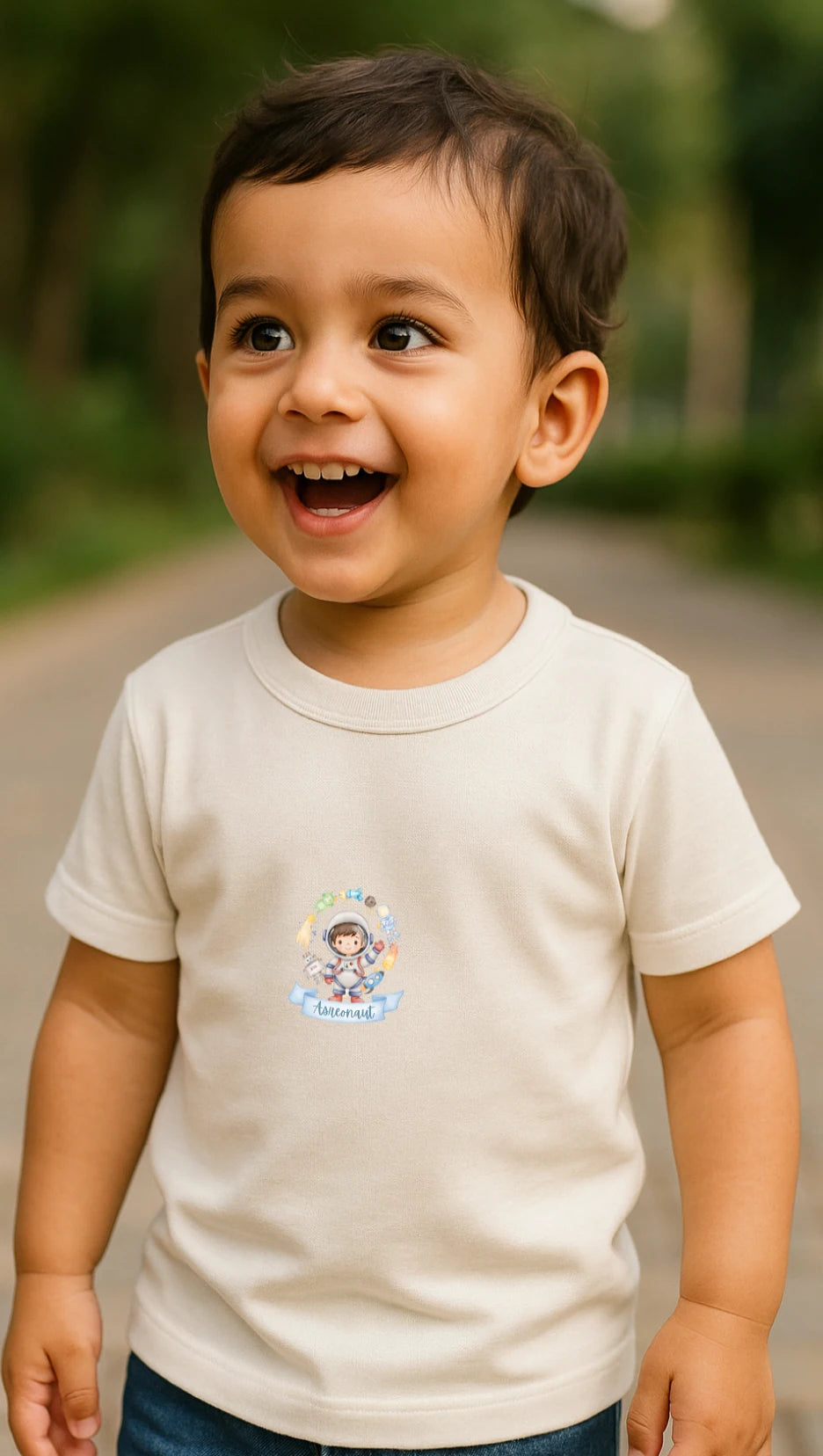 Toddler's Astronaut Premium Cotton Tshirt